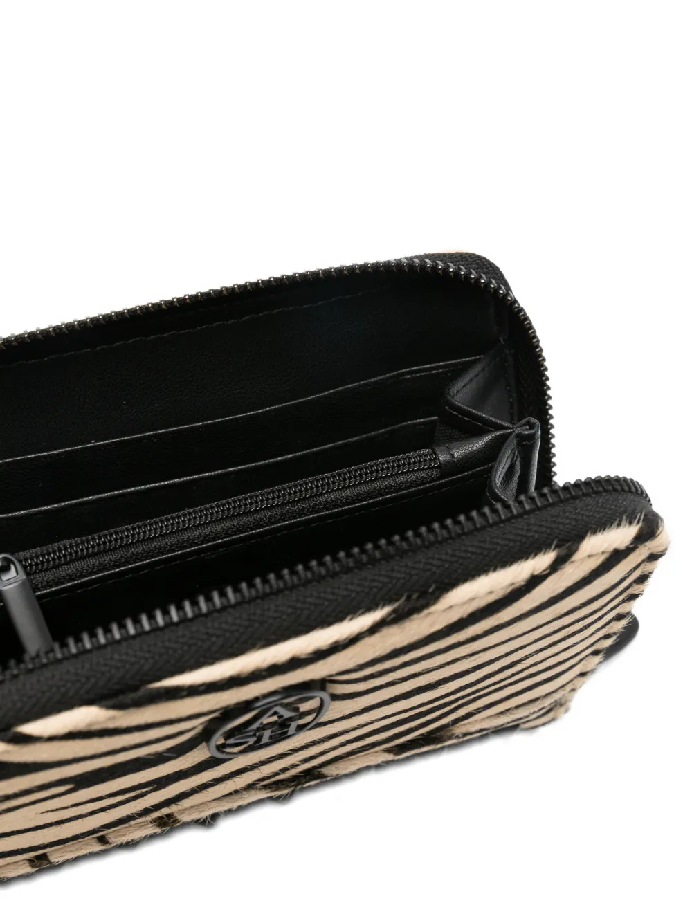  Ash Cartera Con Estampado De Cebra - Neutro 