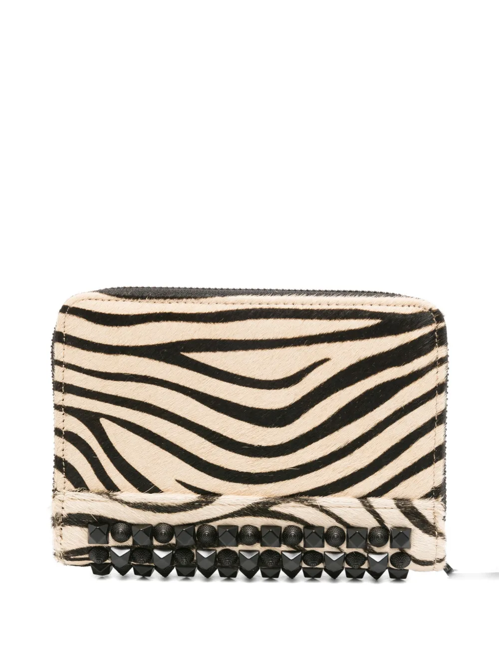  Ash Cartera Con Estampado De Cebra - Neutro 