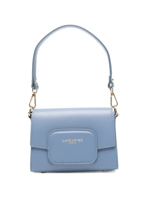Lancaster mini logo-print leather tote bag