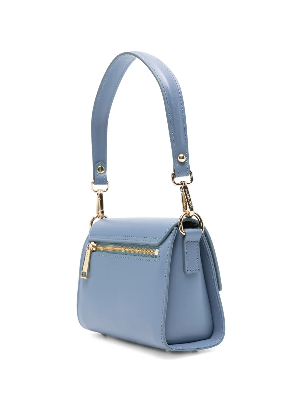  Lancaster Bolso Shopper Mini Con Logo - Azul 