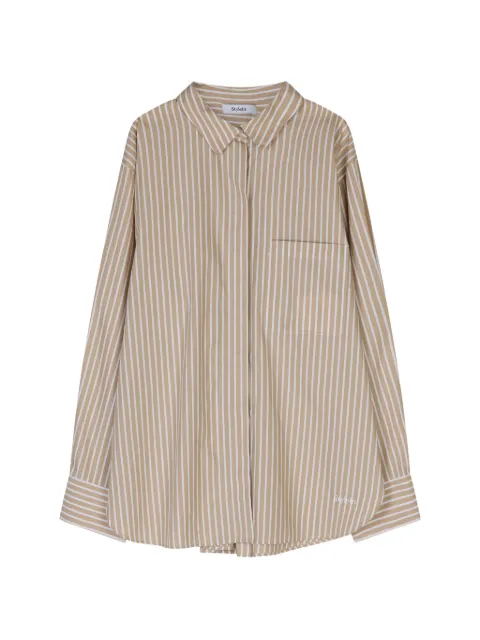Stylein striped-pattern chest-pocket shirt