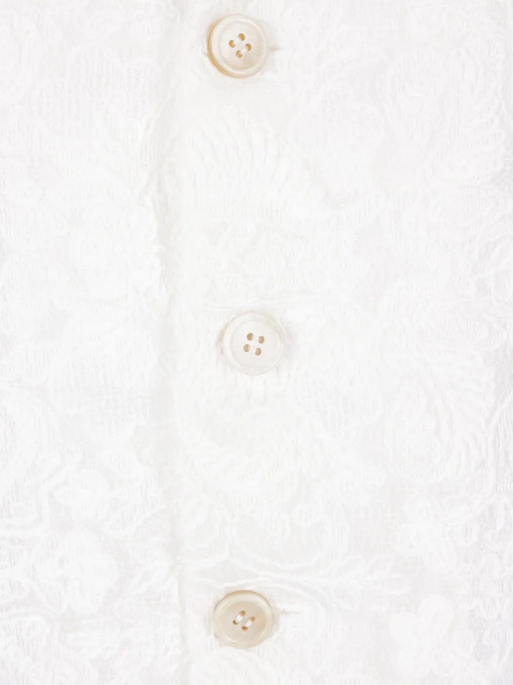 Comme Des Garçons Blazer met bloemenjacquard Beige