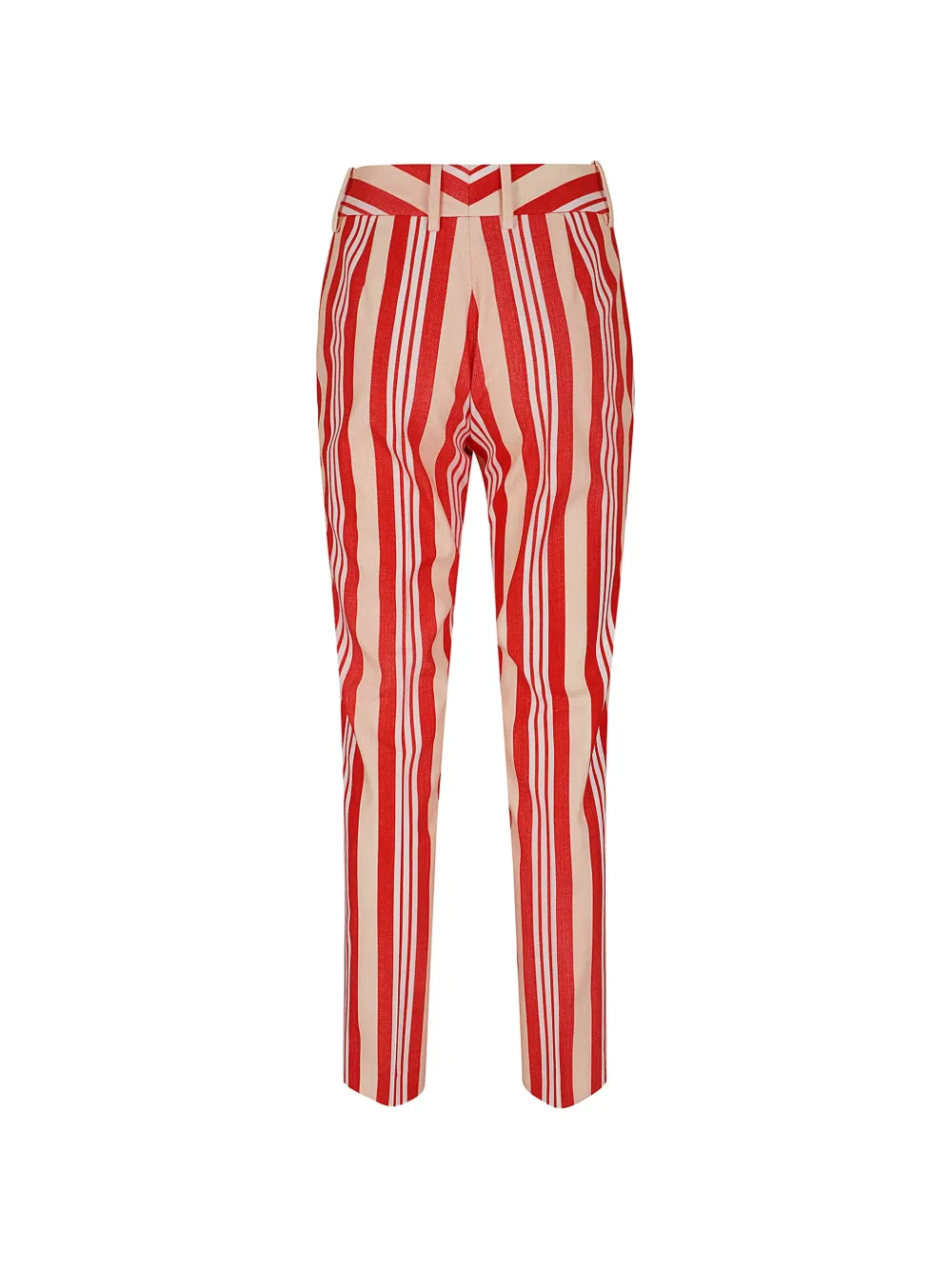 Ermanno Scervino Gestreepte pantalon Rood