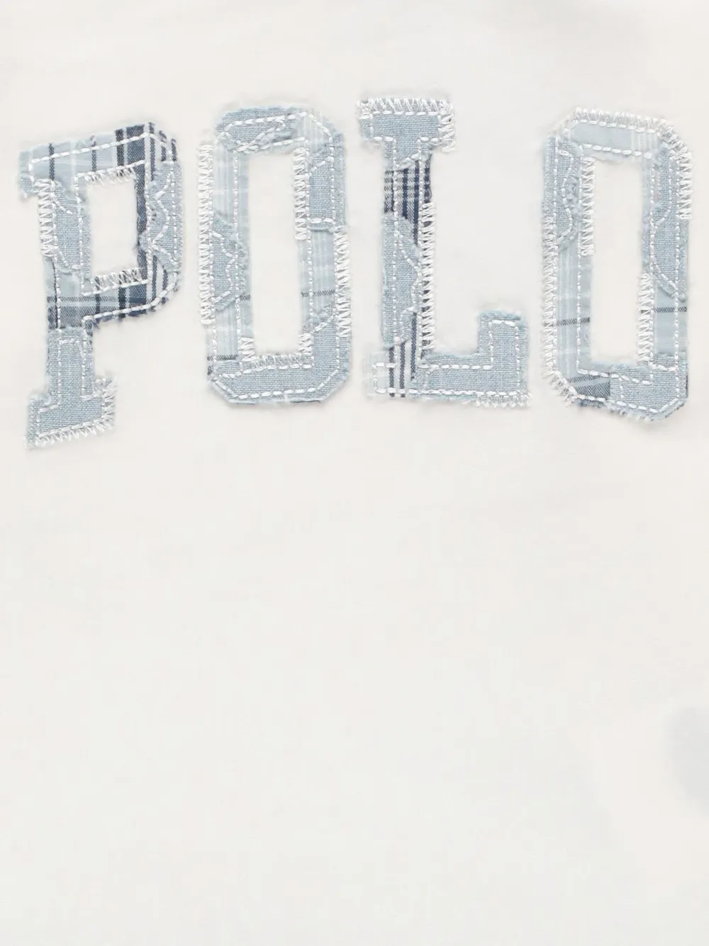 POLO RALPH LAUREN KIDS Cargo jurk met logopatch Wit