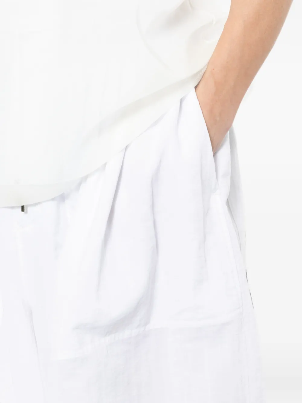 SONGZIO Gelaagde shorts Beige