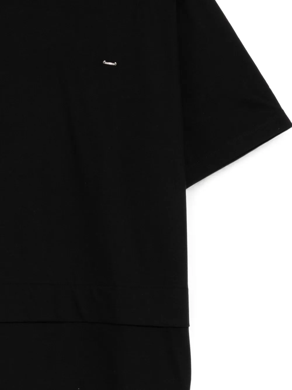 SONGZIO T-shirt met borduurwerk Zwart