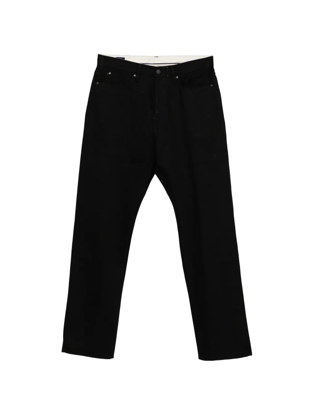Momotaro standard straight-leg jeans - Nero