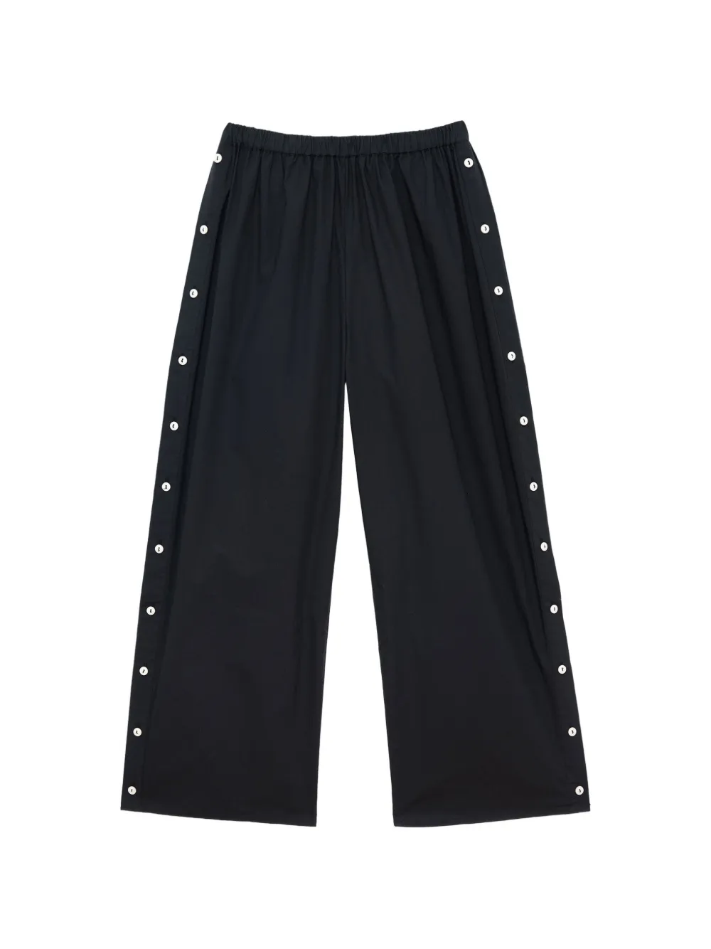 Baserange Part button-down trousers - Nero