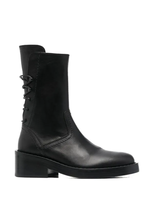 Ann Demeulemeester Henrica Lace-up Boots in Black