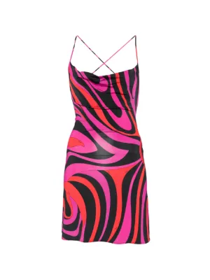 black and pink zebra dress Marc by Marc Jacobs