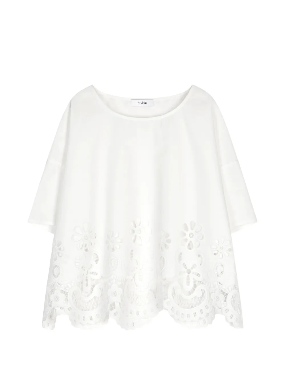 Stylein Jassira broderie-anglaise blouse - Bianco