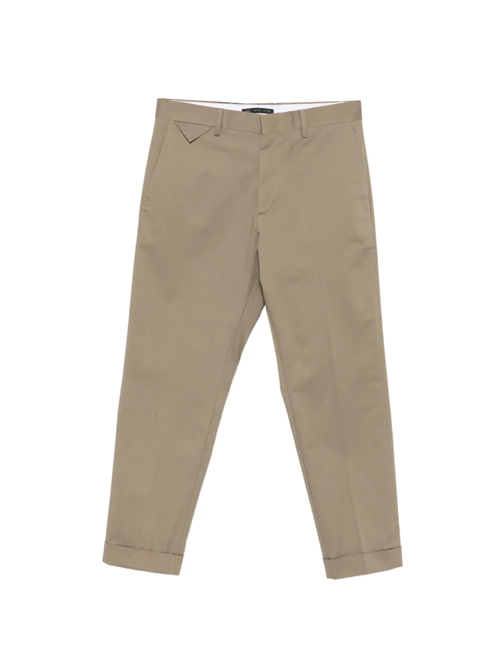 Low Brand Cooper T1.7 turn-up cuff trousers - Marrone