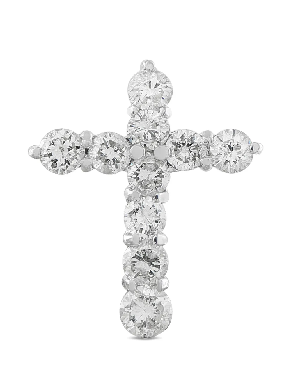 LB Exclusive diamond cross pendant - Argento