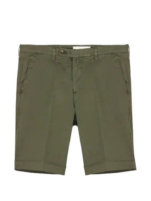 Briglia 1949 pressed-crease turn-up shorts
