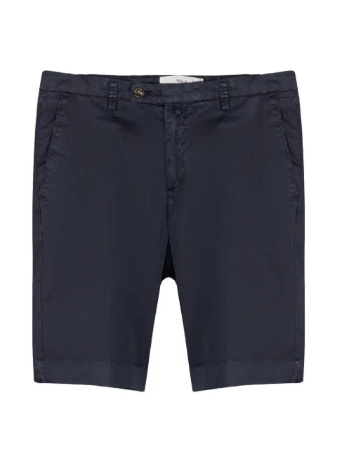 Briglia 1949 pressed-crease turn-up shorts