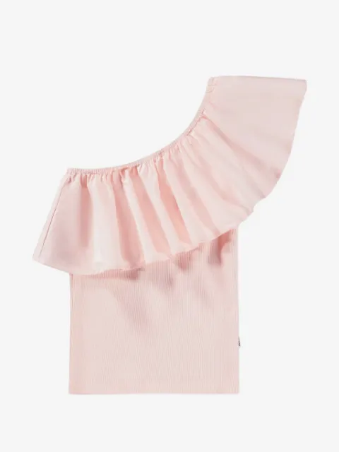 Molo ruffled one-shoulder top