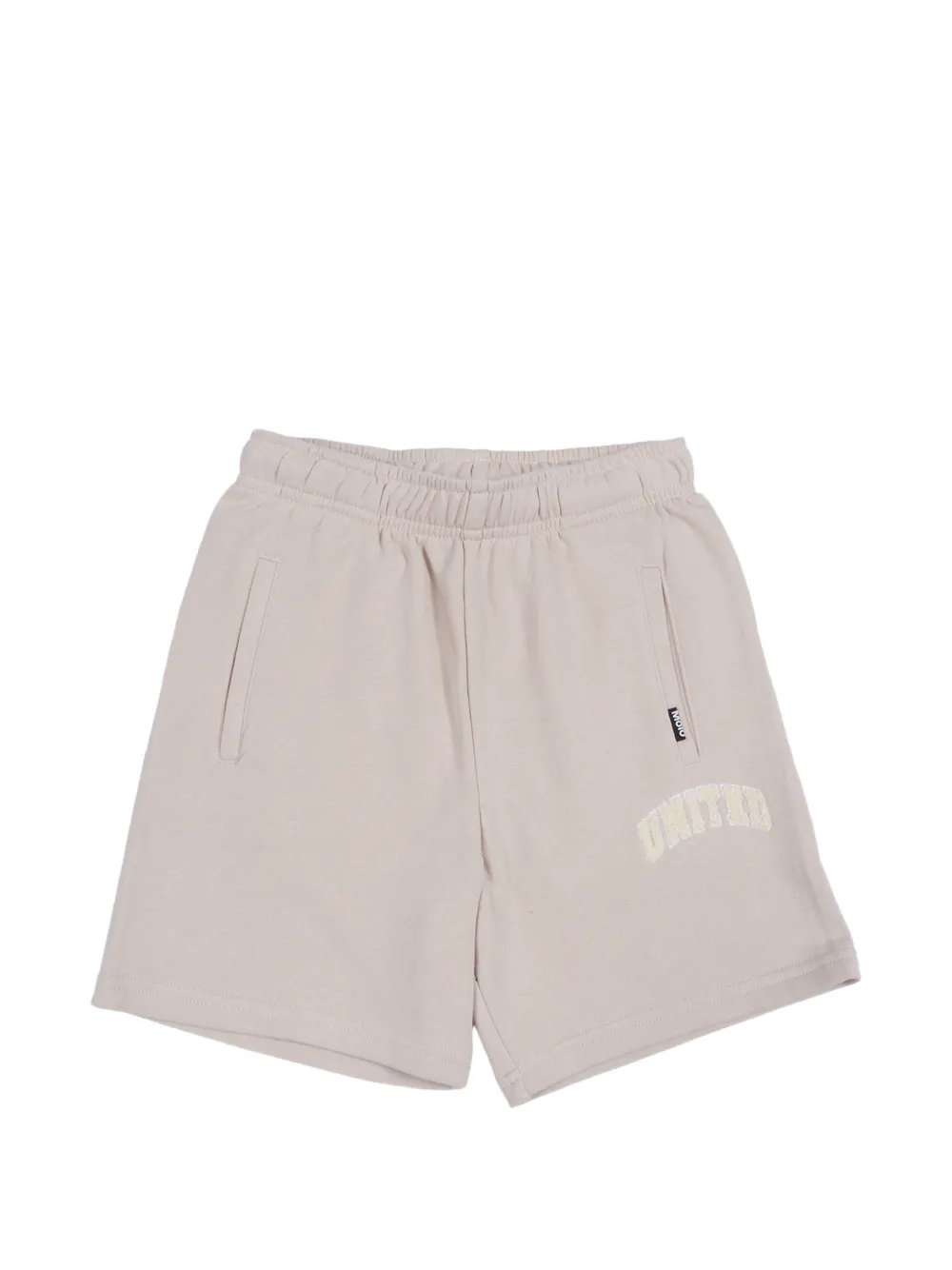 Molo embroidered drawstring shorts - Neutrals