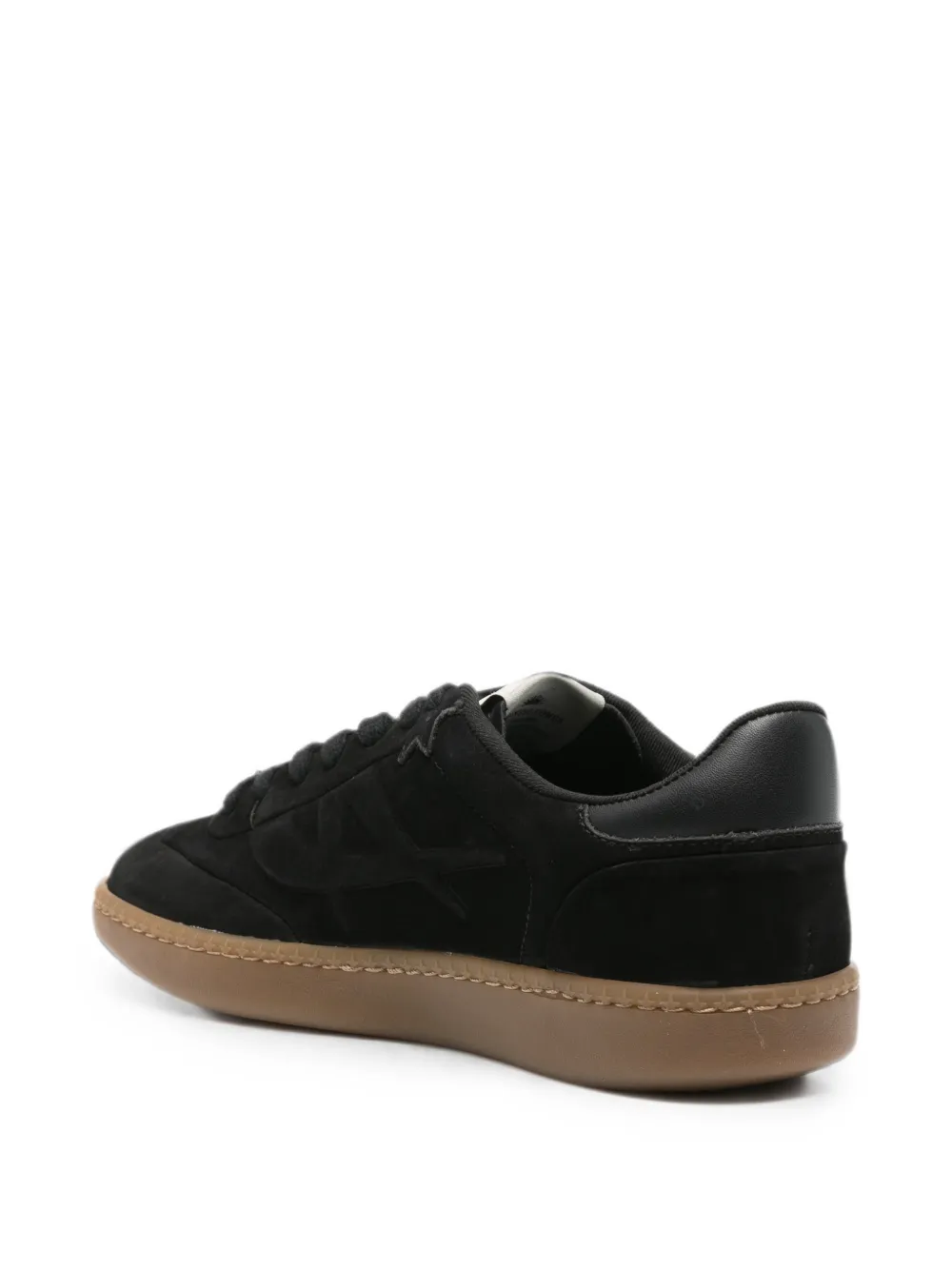 Ash Siena logo-patch sneakers Zwart