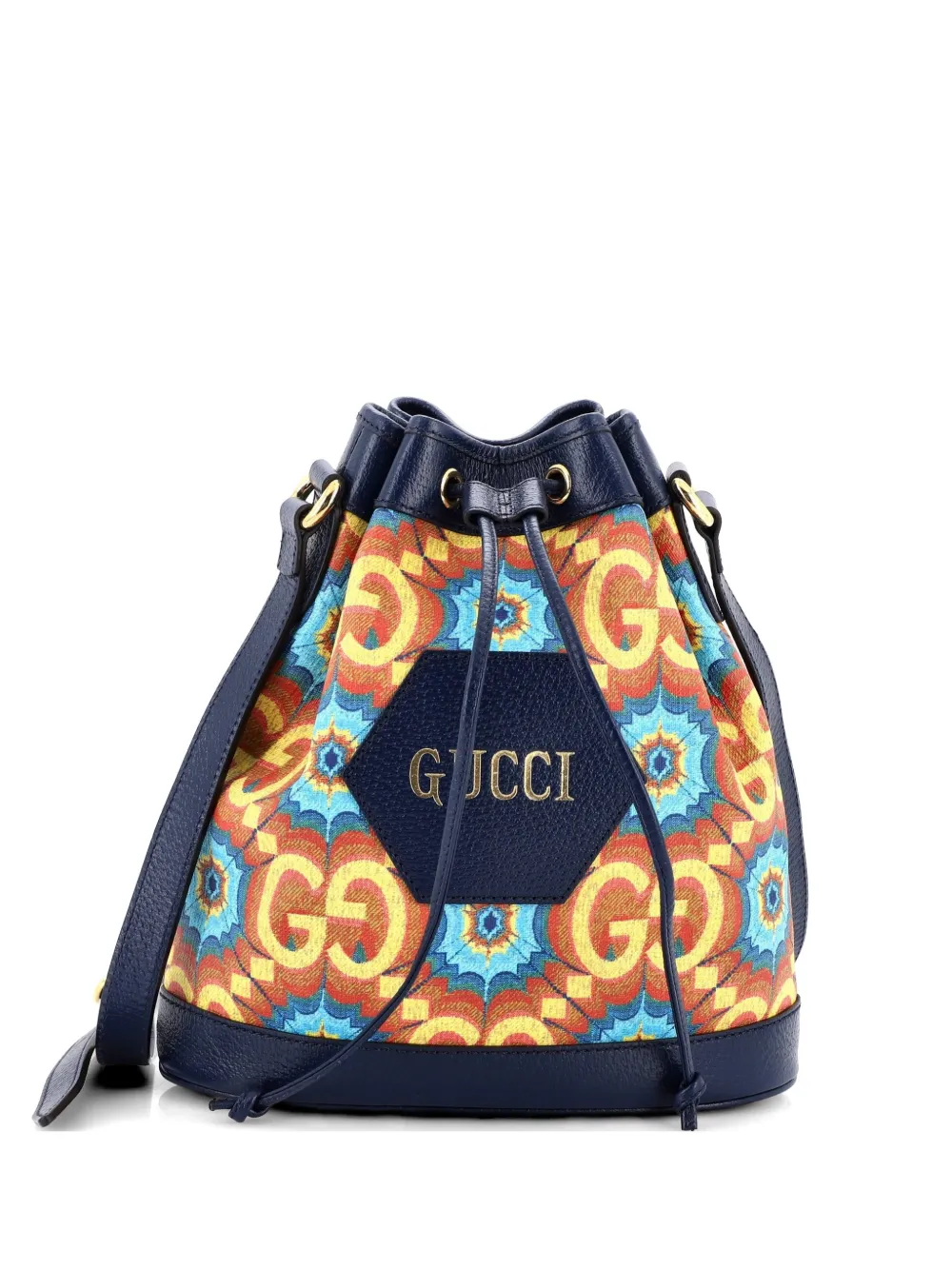 Gucci Pre-Owned 100 Ophidia Limited Edition Coated Canvas bucket bag - Multicolore