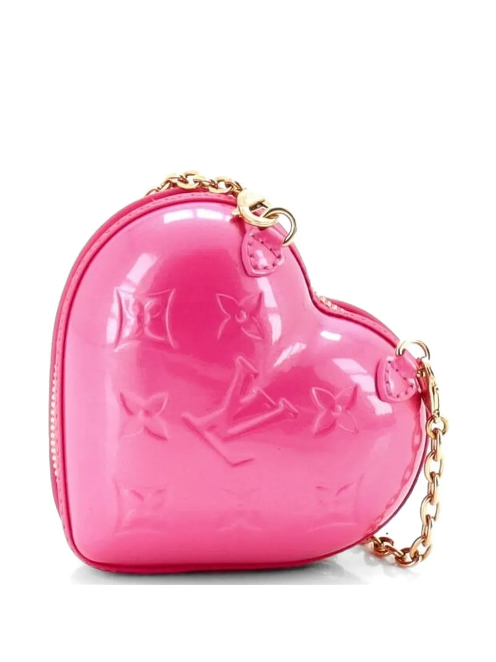 Louis Vuitton Pre-Owned Keep My Heart Bag Monogram Vernis shoulder bag - Rosa