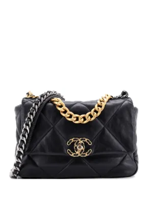 CHANEL Pre-Owned ガブリエル マトラッセ エイジドカーフ ミディアム