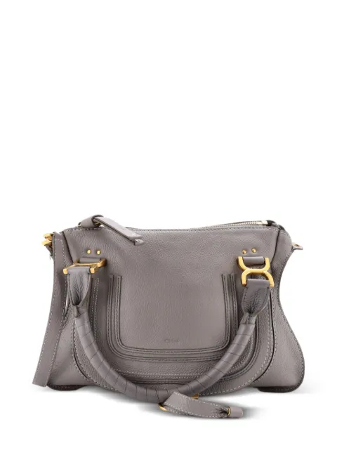 Chloé Pre-Owned bolso satchel Marcie mediano de piel