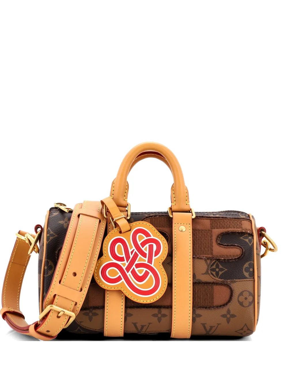 Louis Vuitton Pre-Owned Keepall Bandouliere Bag Limited Edition Monogram Landscape Canvas 25 crossbody bag - Brown