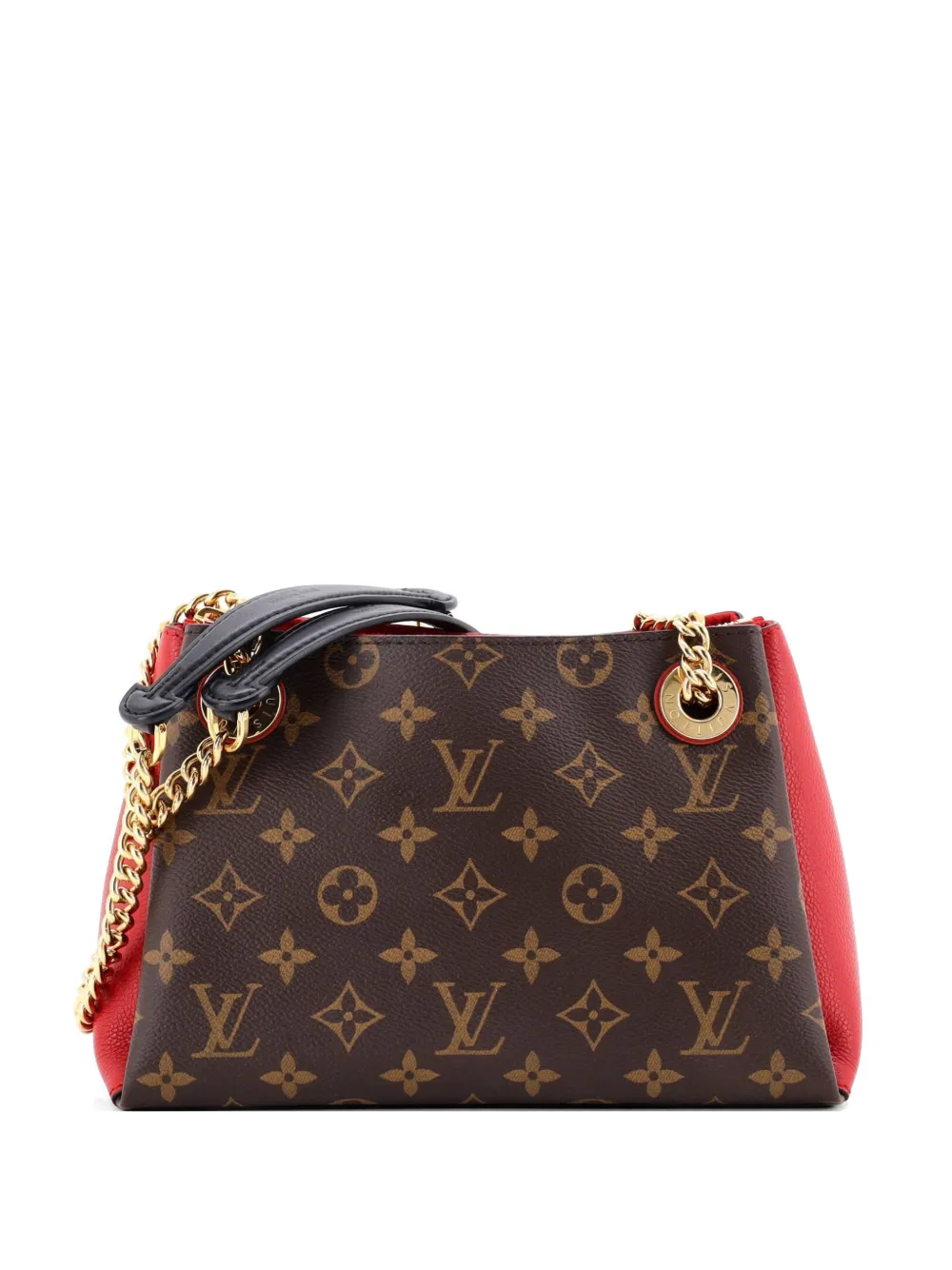 Louis Vuitton Pre-Owned Surene Handbag Monogram Canvas with Leather BB shoulder bag - Rot