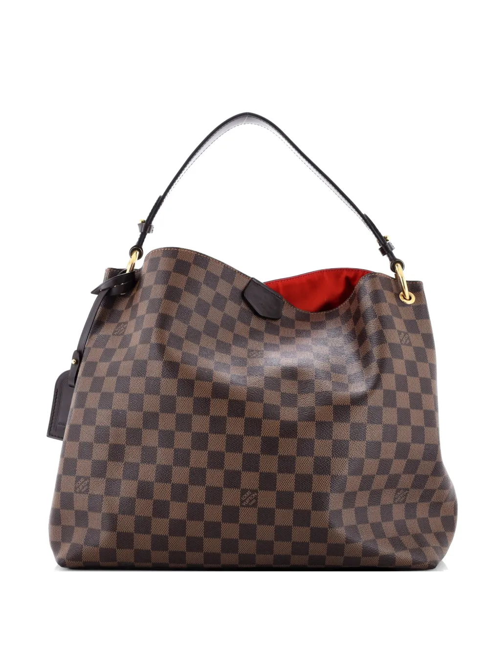 Louis Vuitton Pre-Owned Graceful Handbag Damier MM hobo bag - Marrone