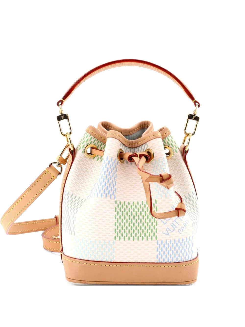 Louis Vuitton Pre-Owned Noe NM Handbag Limited Edition Damierlicious Giant Nano bucket bag - Multicolore