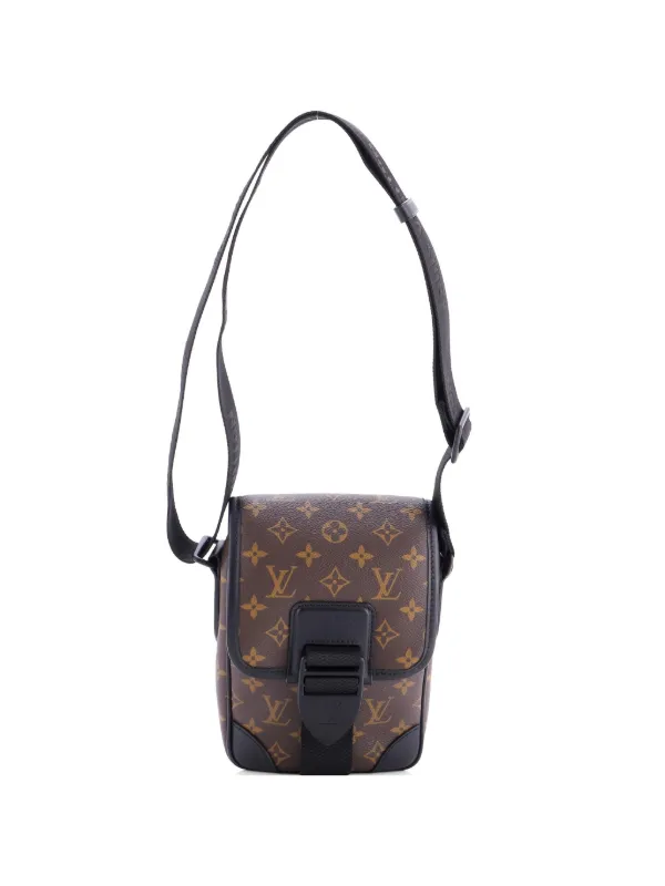 Louis Vuitton Pre-owned Archy Messenger Bag Macassar Monogram Canvas PM Crossbody Bag in Brown