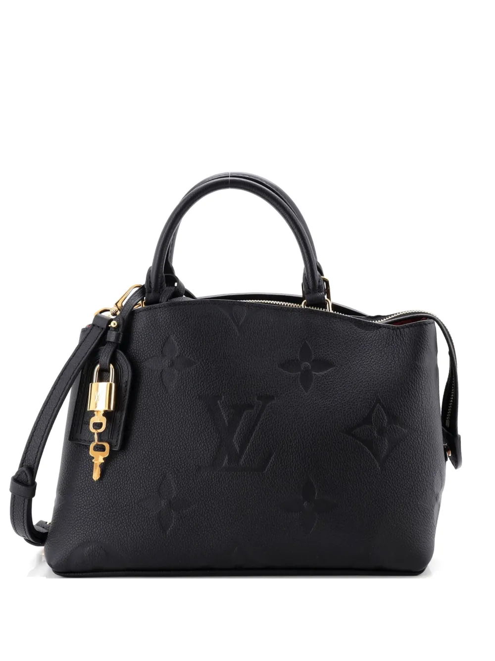 Louis Vuitton Pre-Owned Petit Palais Handbag Monogram Empreinte Giant satchel - Black