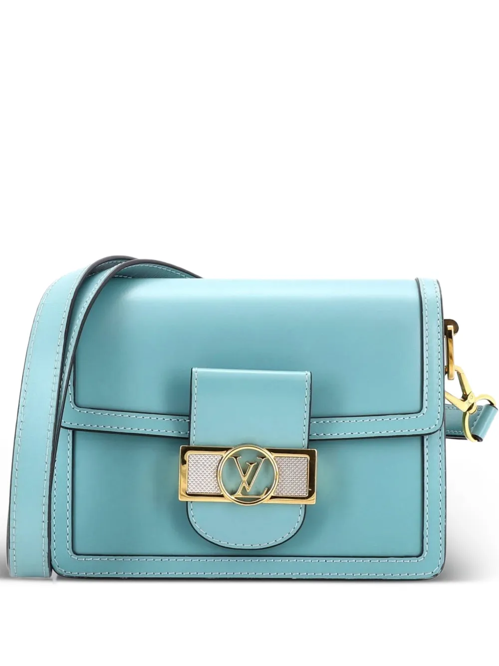 Louis Vuitton Pre-Owned Dauphine Calfskin Mini shoulder bag - Blu