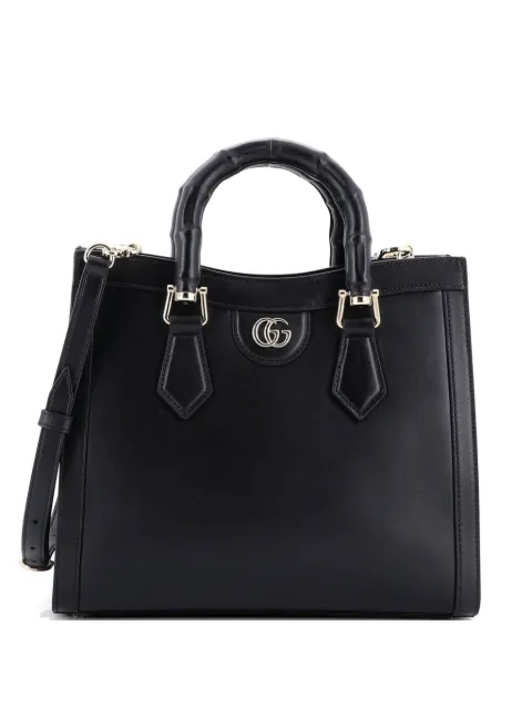 Gucci Pre-Owned Diana NM Bamboo Handle Leather Small tote bag