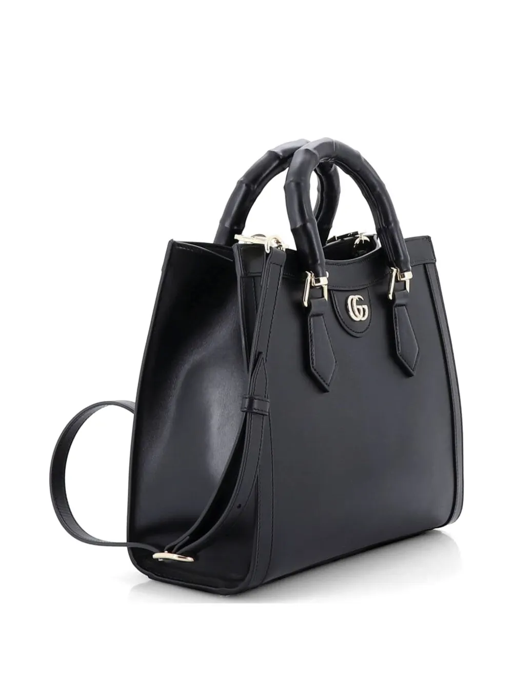 Gucci Pre-Owned ダイアナ NM バンブーハンドル レザー スモール
