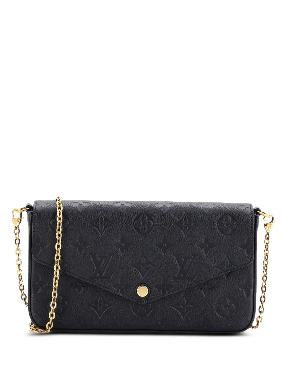 Louis Vuitton Pre-Owned Felicie Pochette Monogram Empreinte Leather crossbody bag - Schwarz