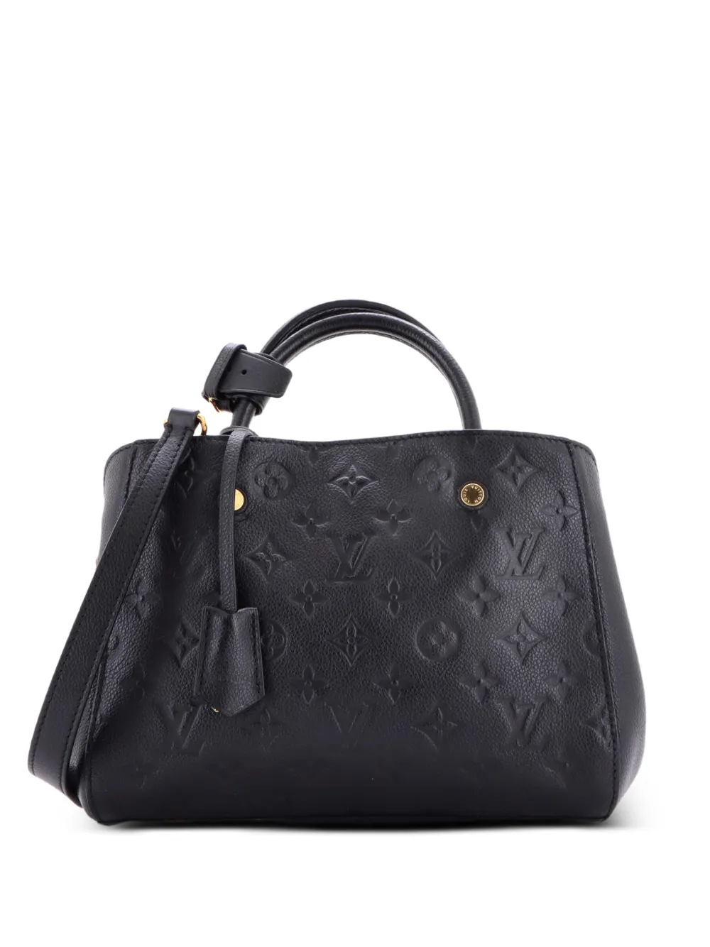 ルイヴィトン モンテーニュBB ハンドバッグ アンプラント モノグラム ノワール LOUIS VUITTON（ルイ・ヴィトン） モンテーニュBB 2wayショルダー