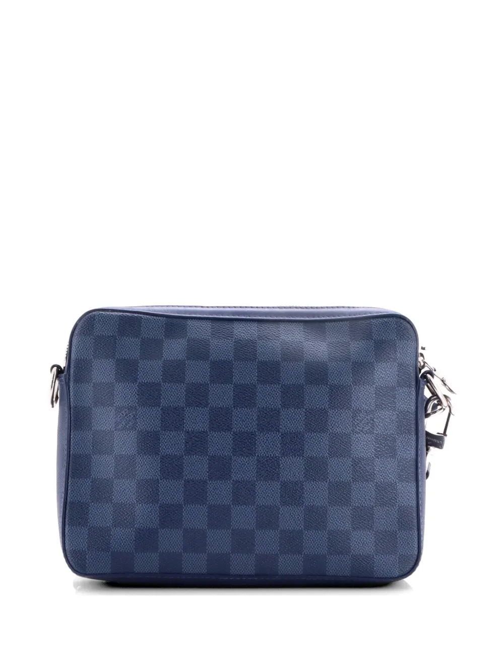 Louis Vuitton Pre-owned Trio Messenger Bag Damier Infini Leather Crossbody Bag in Blue, view 2