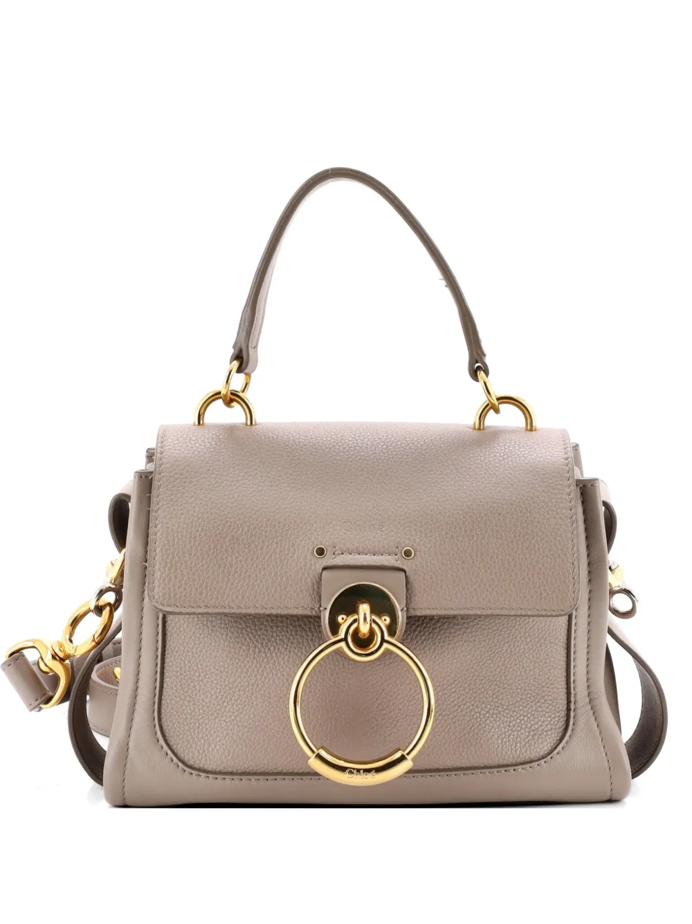 Chloé Pre-Owned Tess Day Satchel Leather Mini shoulder bag - Toni neutri