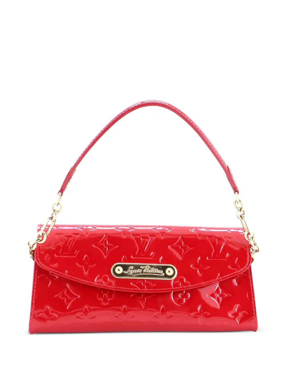Louis Vuitton Pre-Owned Sunset Boulevard Handbag Monogram Vernis clutch bag - Rot
