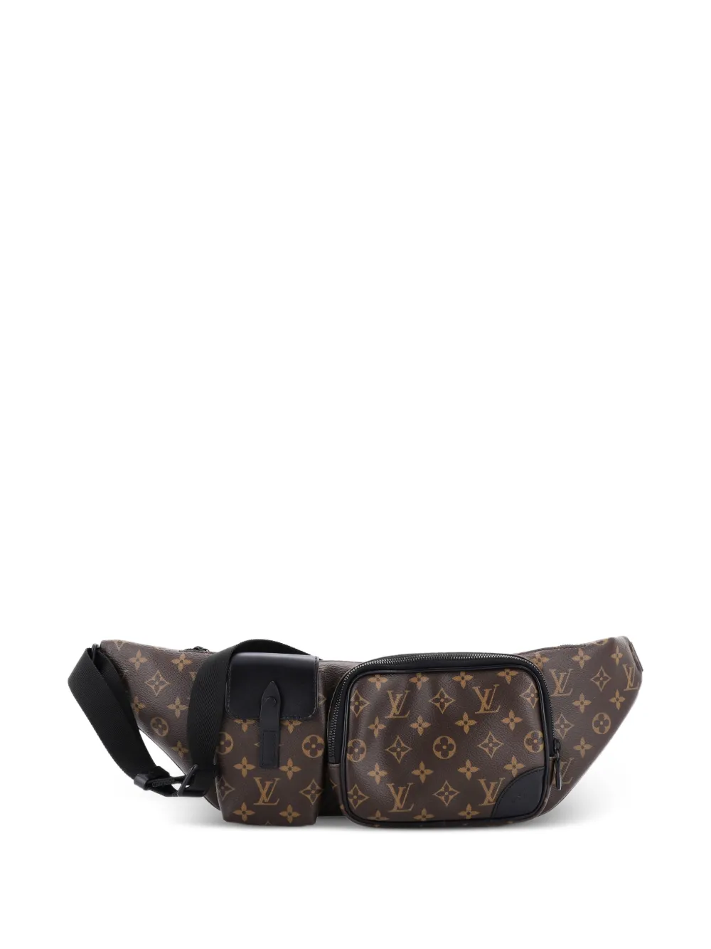 Louis Vuitton Pre-Owned Christopher Bumbag Macassar Monogram Canvas belt bag - Nero