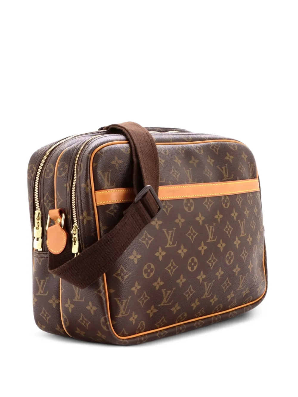 Louis Vuitton Pre-Owned Reporter Bag Monogram Canvas GM crossbody bag - Marrone
