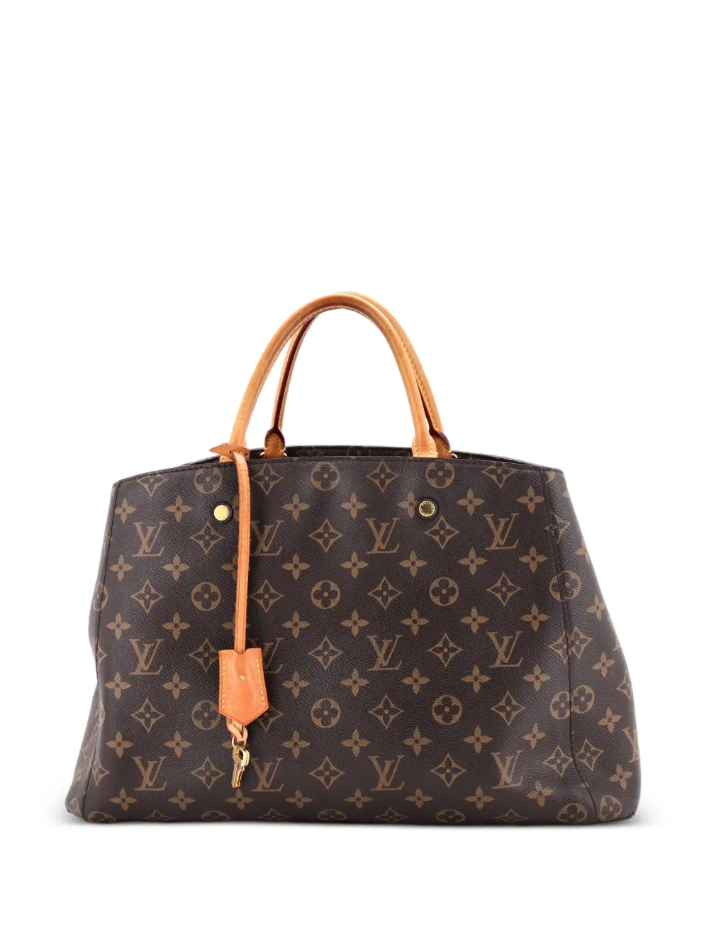 Louis Vuitton Pre-Owned Montaigne Handbag Monogram Canvas GM tote bag - Marrone