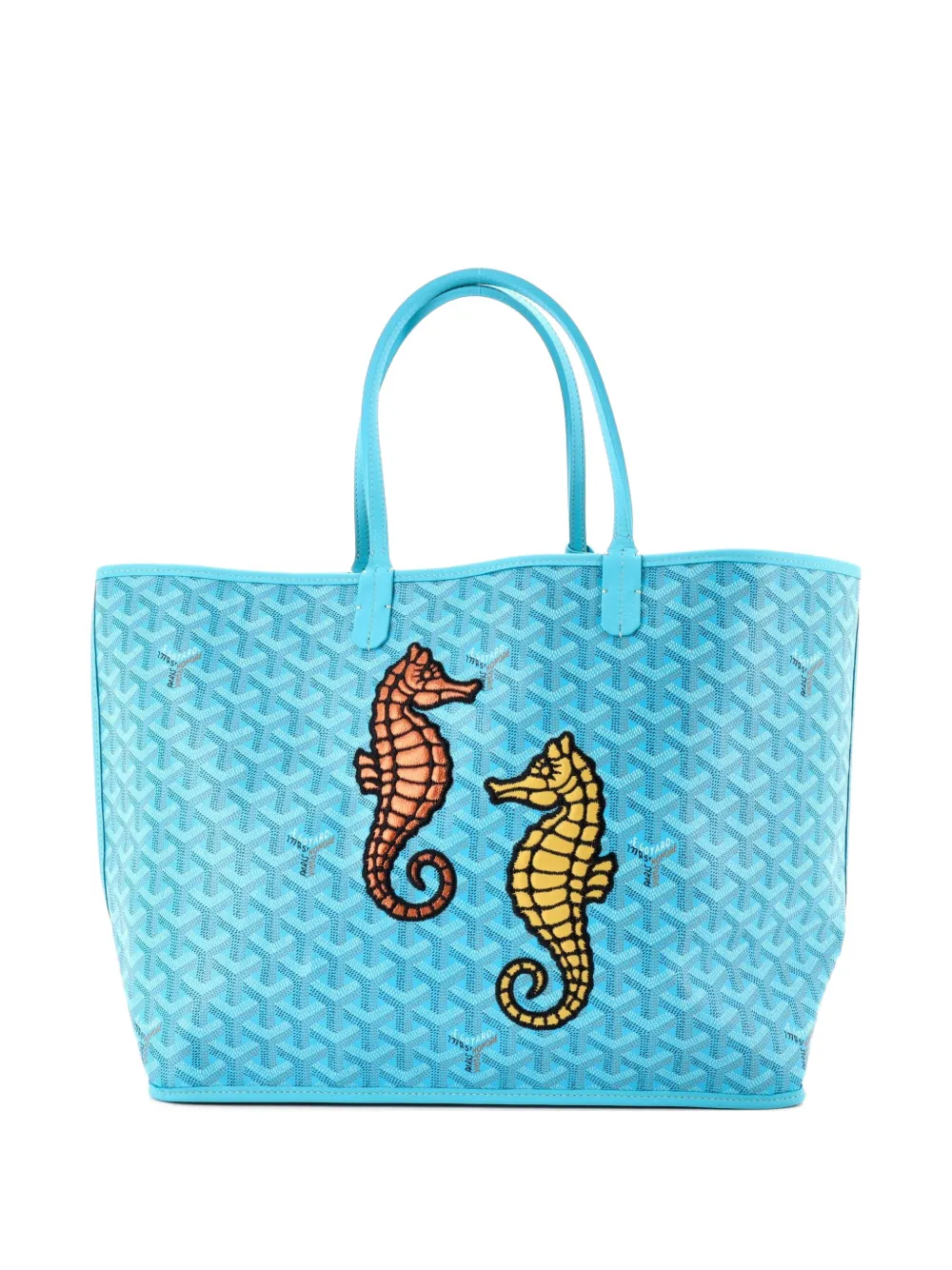 Goyard Pre-Owned Anjou Reversible Printed Coated Canvas PM tote bag - Blau