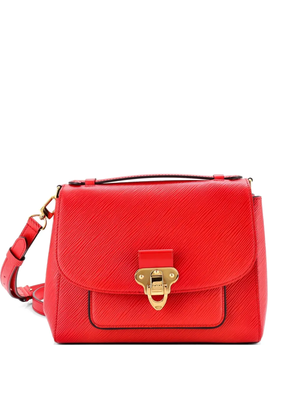 Louis Vuitton Pre-Owned Boccador Handbag Epi Leather satchel - Rosso