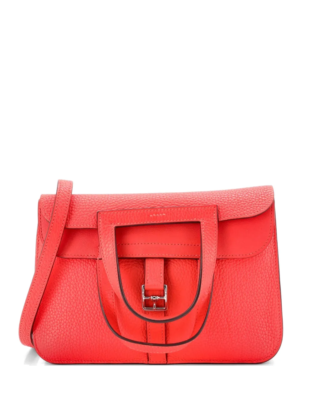 Hermès Pre-Owned Halzan Bag Clemence 25 shoulder bag - Rosa