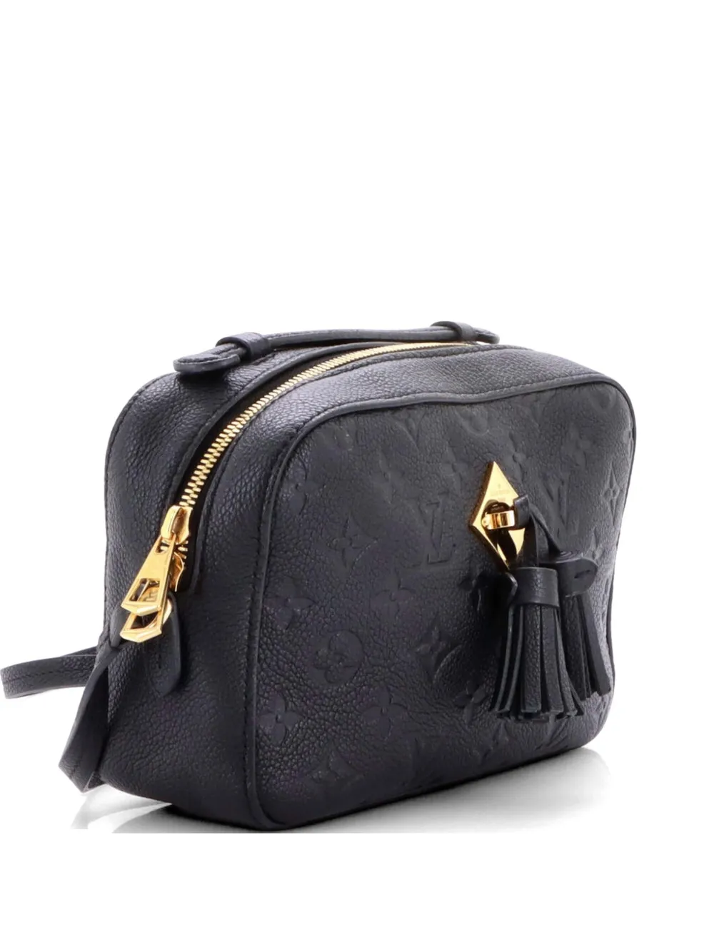 Louis Vuitton Pre-Owned Saintonge Handbag Monogram Empreinte Leather crossbody bag - Schwarz