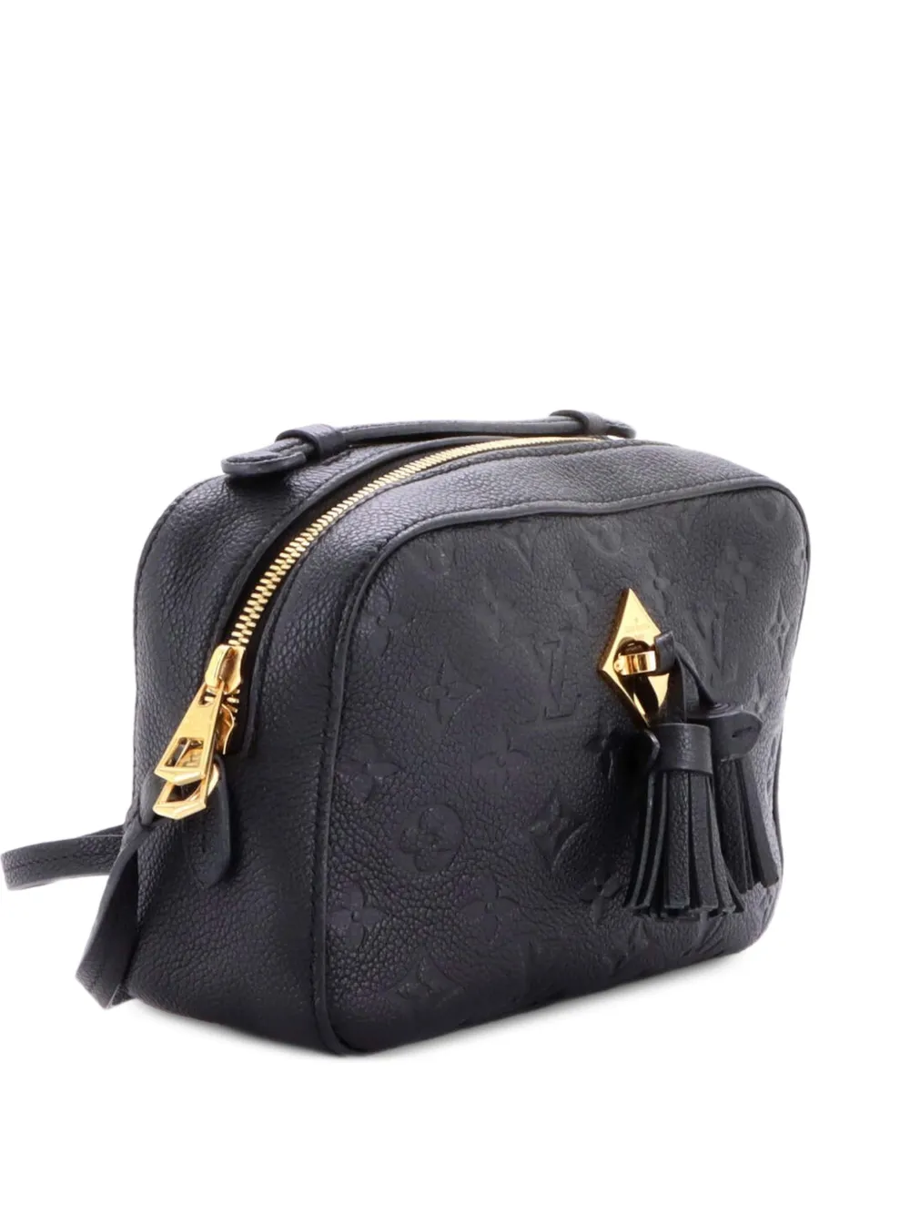 Louis Vuitton Pre-Owned Saintonge Handbag Monogram Empreinte Leather crossbody bag - Nero