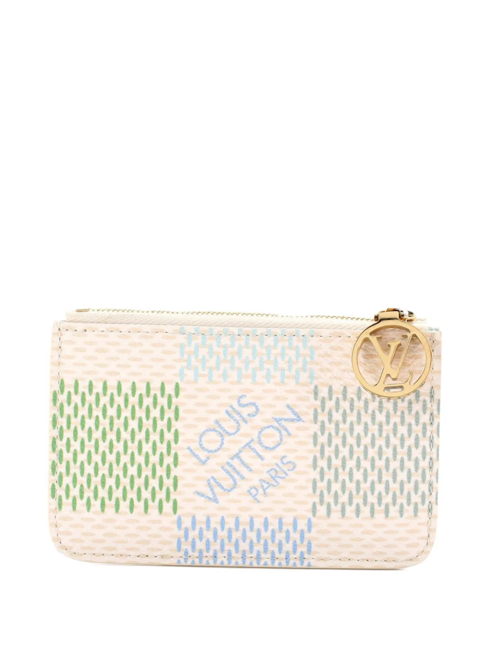 Louis Vuitton Pre-Owned Romy Limited Edition Damierlicious Giant card holder - Mehrfarbig