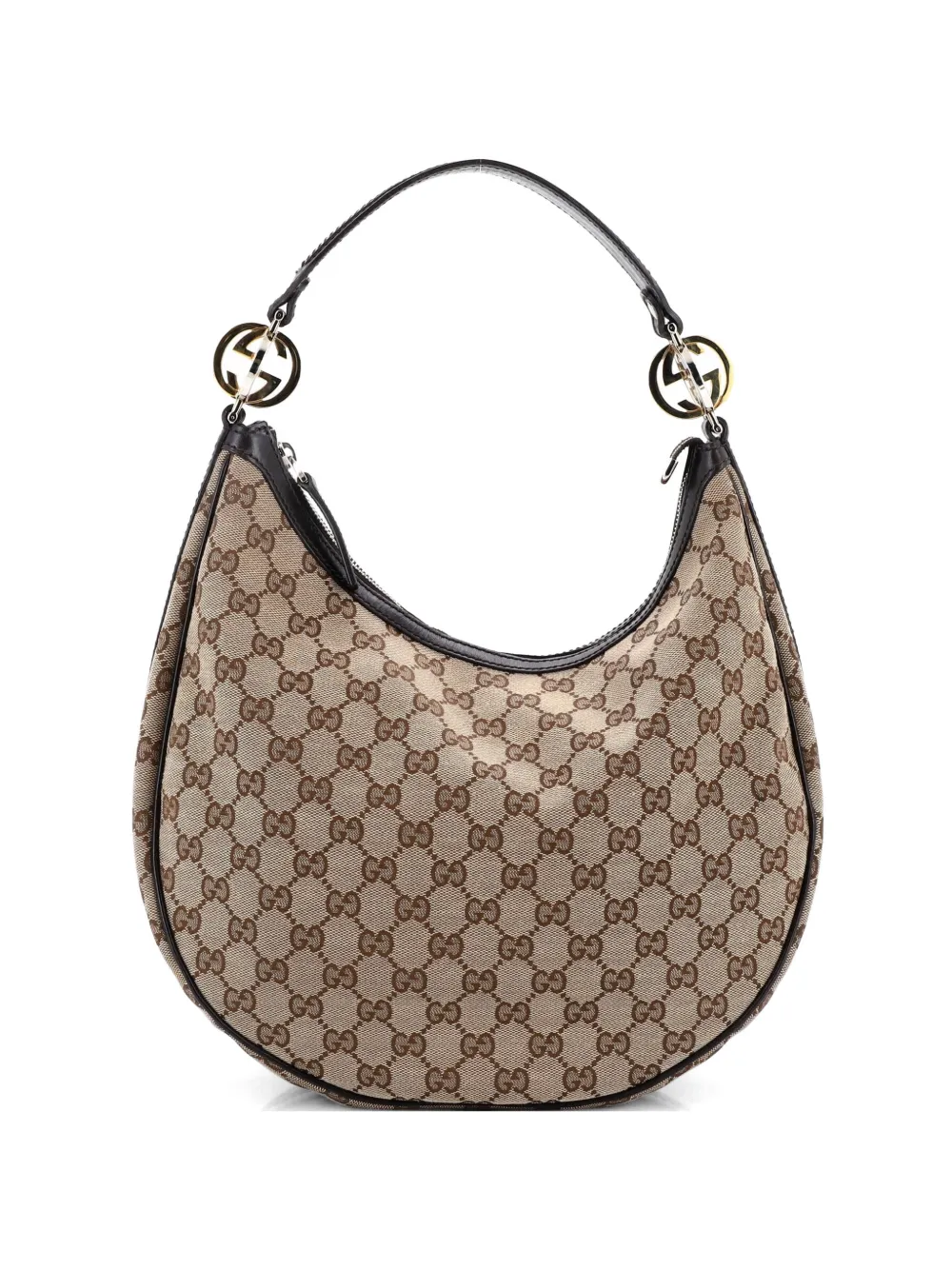 Gucci Pre-Owned Twins GG Canvas Medium hobo bag - Marrone